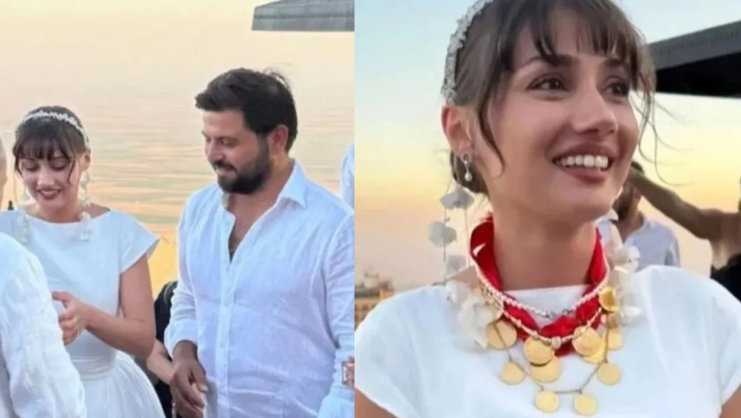 Ünlü oyuncu Mardin'de nişan yaptı